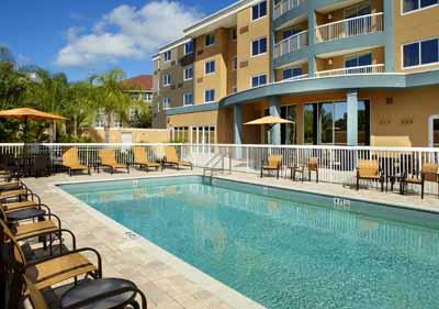 Courtyard by Marriott Tampa / Oldsmar - Patio And Gazebo Area