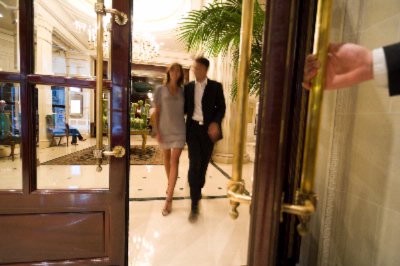 Intercontinental Paris Le Grand - Hotel Entrance - Lobby