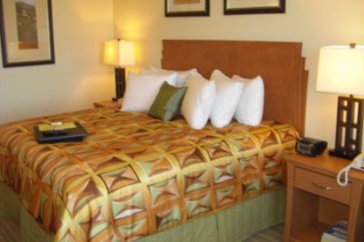 Super 8 183 Airport - Luxurious Plush King Size Bedroom