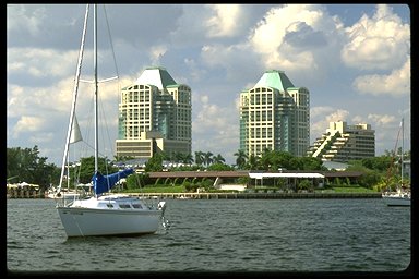 Hotel From Biscayne Bay
