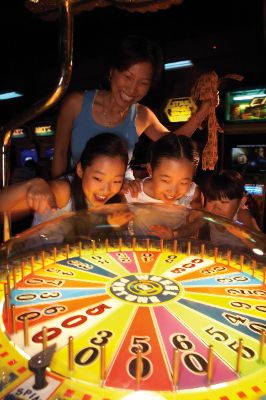 Kids And Adults Alike Can't Resist Our 100-game Arcade.