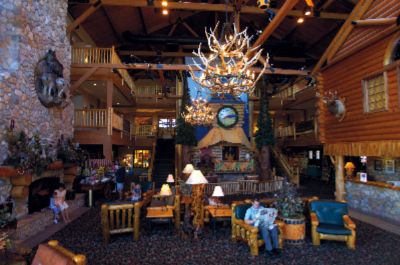 Our Lobby Features A Beautiful Fieldstone Fireplace And Plenty Of Seating.