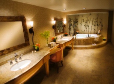 Hilton Costa Mesa - Our Presidential Suite Features An Expansive Master Bath Fit For Royalty