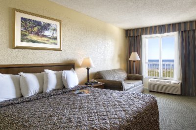 Clarion Inn Kennedy Space Center - Riverfront King Room Pullout Sofa Large Work Area Wireless Internet