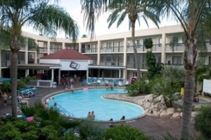 Pool Deck and Parrots Cove Restaurant