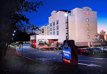 Evening at the SpringHill Suites