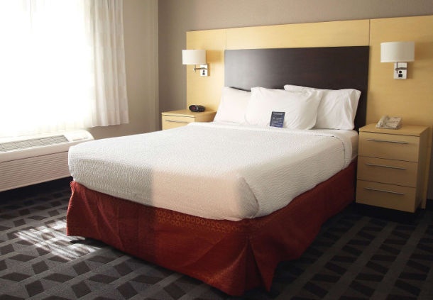 Towneplace Suites Albany Empire State Plaza - Living Area Of One Bedroom Suite
