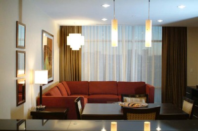 Staybridge Suites Las Vegas - One Bedroom Suite Living Room Area