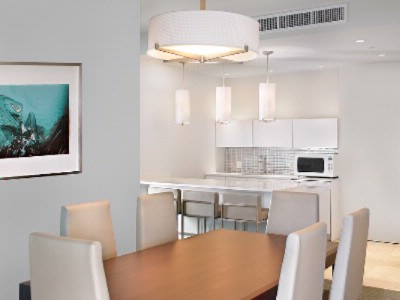 Coast Coal Harbour Lobby- Rendering