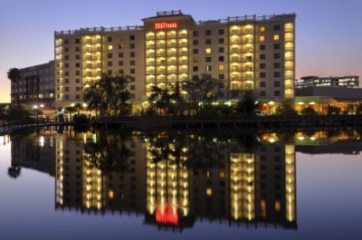 Hilton Carillon Park - Lake View Of Hotel