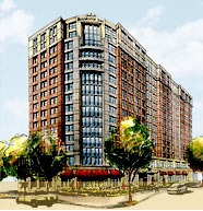 Residence Inn Alexandria at Carlyle - Residence Inn Alexandria At Carlyle Artist Rendering