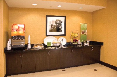 Hampton Inn & Suites - The Breakfast Also Features Assorted Juices Fruit Muffins Toast Bagels And Oatmeal.