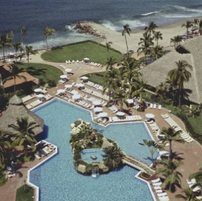 Sheraton Buganvilias Resort & Convention Center - One Of Two Pools This One With Jacuzzi