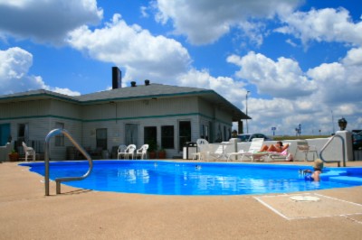 Outside Pool And View