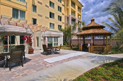 Courtyard Fort Lauderdales Sw / Miramar - Located Next To Our Heated Outdoor Swimming Pool The Gazebo Area Is A Picturesque Setting For Your Social Gathering Or For Just Spending Some Time Outside.