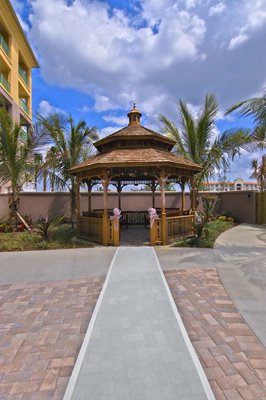 Courtyard Fort Lauderdales Sw / Miramar - Host Your Wedding Or Social Event With Us And Take Advantage Of Our Beautiful Outdoor Gazebo Area.