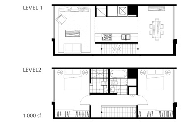 Domus at Stella San Diego - 2 Bedroom/2 Bathroom