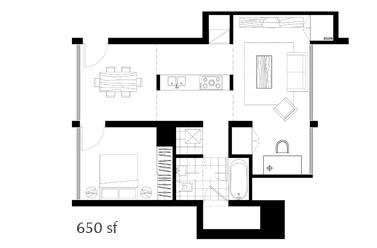 Domus at Stella San Diego - 1 Bedroom/1 Bathroom