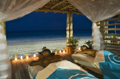 The Natural Rhythms Of Gently-breaking Caribbean Waves Serve As Background Music For Private Oceanfront Massages
