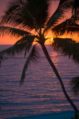 Kona Seaspray - Sunset Picture Taken From Unit # 303