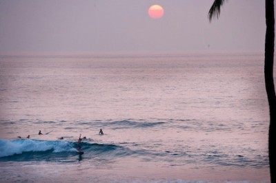 Kona Seaspray - Surfers Across The Street. Picture Taken From # 303