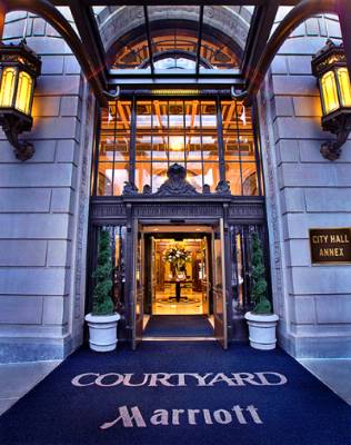 Philadelphia Downtown Courtyard