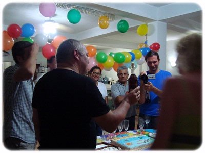 Belize Odyssey Resort - Toasting 50th Birthday