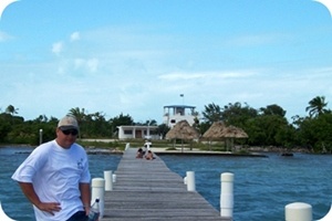 Belize Odyssey Resort - View From Hotel's 300' Pier