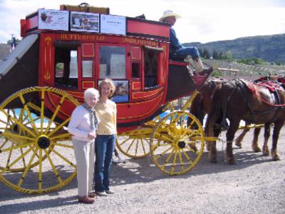 Big Bear Motel - Original Overland Coach That Stayed One Summer