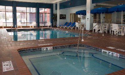 Hampton Inn & Suites Lino Lakes - Indoor Pool Area