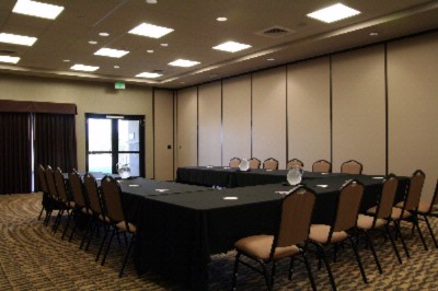 Hampton Inn & Suites San Diego / Poway - Event Area Holds 10-250 People. This Is One Section Of The Area.
