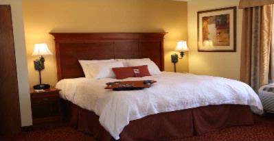 Hampton Inn & Suites - King Executive Suite Bedroom