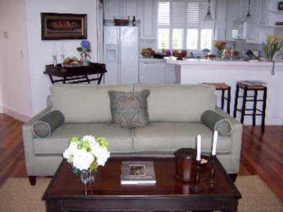 Belvidere Club & Resort - Livingroom/kitchen Area