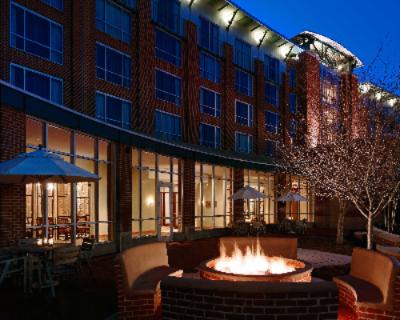 Firepit In Courtyard