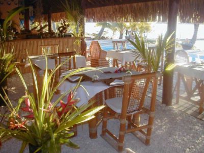 Eden Beach Hotel Bora Bora - Restaurant