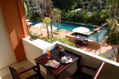 Gazebo Hip Resort - Balcony And Pool