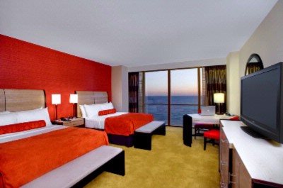 Trump Taj Mahal Casino Resort - Chairman Tower Room - Double Bed