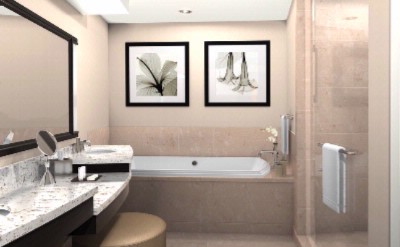 Trump Taj Mahal Casino Resort - Chairman Tower Suite Bathroom