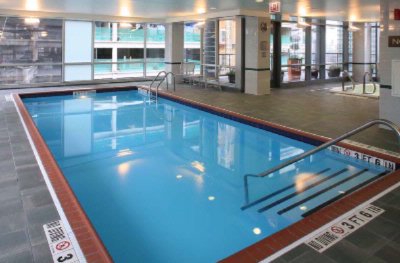 Marriott Springhill Suites River North Hotel - Indoor Pool Whirlpool On The 27th Floor
