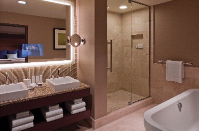 Grand Hyatt Denver - Presidential Suite With Bathroom Tv