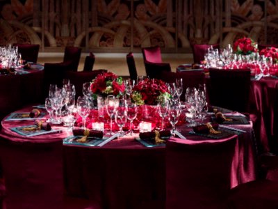 The Langham Hong Kong - Banquet Dinner Set Up
