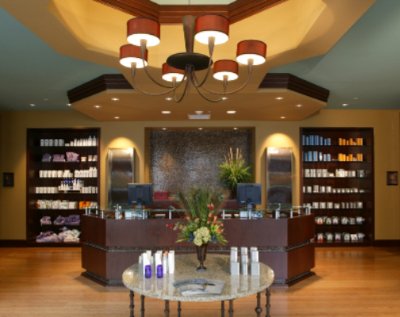 Spa Reception Area