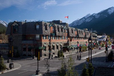 Front Of The Mount Royal Hotel