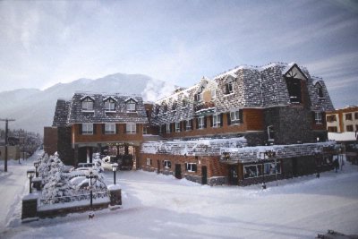 Mount Royal Hotel - Back Of The Hotel In The Winter