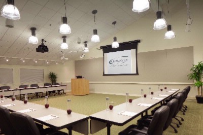 Chauncey Hotel & Conference Center - The Barn Set In A Classroom Setting