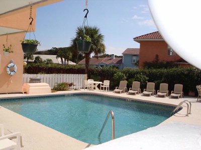 St. Augustine Island Inn - Pool/courtyard