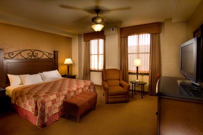 Drury Plaza San Antonio on the Riverwalk - It Would Take A Pretty Scary Dream To Roll You Off Of This Giant King Bed.