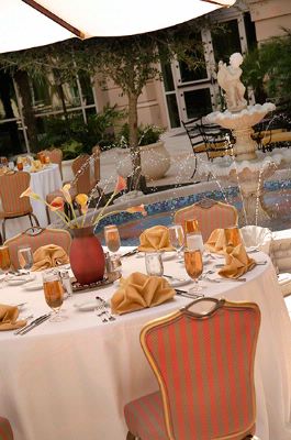 Renaissance Tampa Hotel International Plaza - Outdoor Garden Courtyard