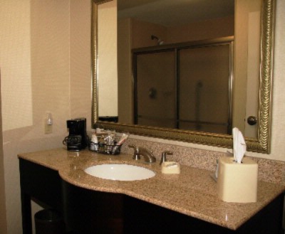 The Hampton Inn & Suites - Bathroom