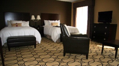 The Hampton Inn & Suites - Double Queen Studio Suite
